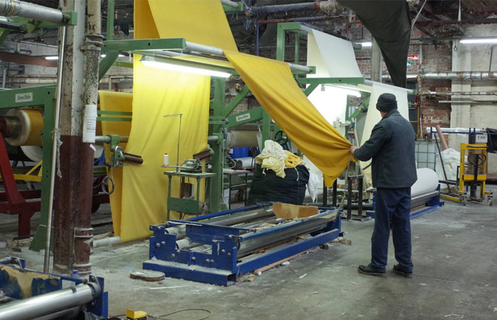 textile factory interior