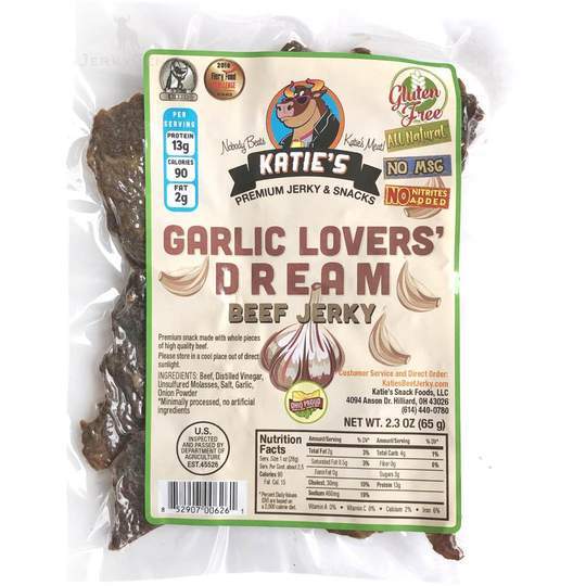 Katie's Garlic Lovers Dream Beef Jerky 