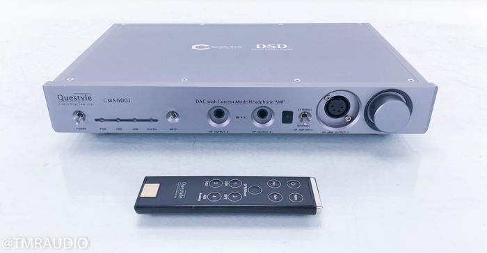 Questyle CMA600i DAC / Headphone Amplifier Silver D/A C...