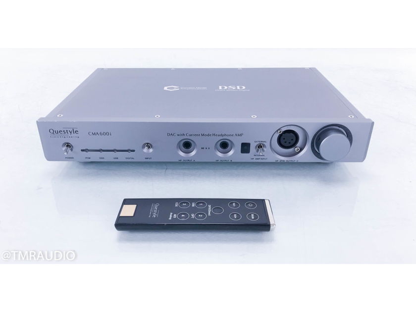 Questyle CMA600i DAC / Headphone Amplifier Silver D/A Converter (13737)