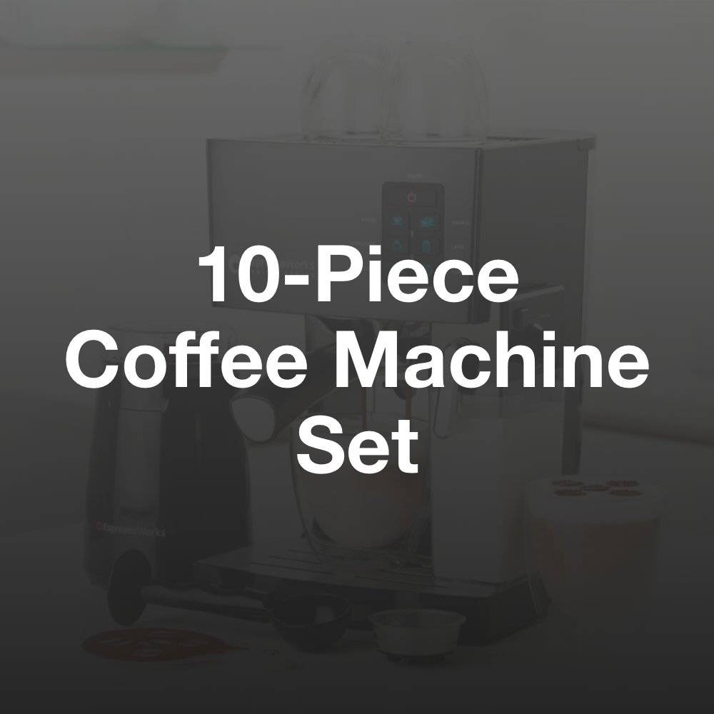 You are viewing the 10-Piece Coffee Machine Set FAQ