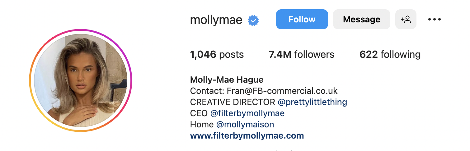 Who is Molly Mae