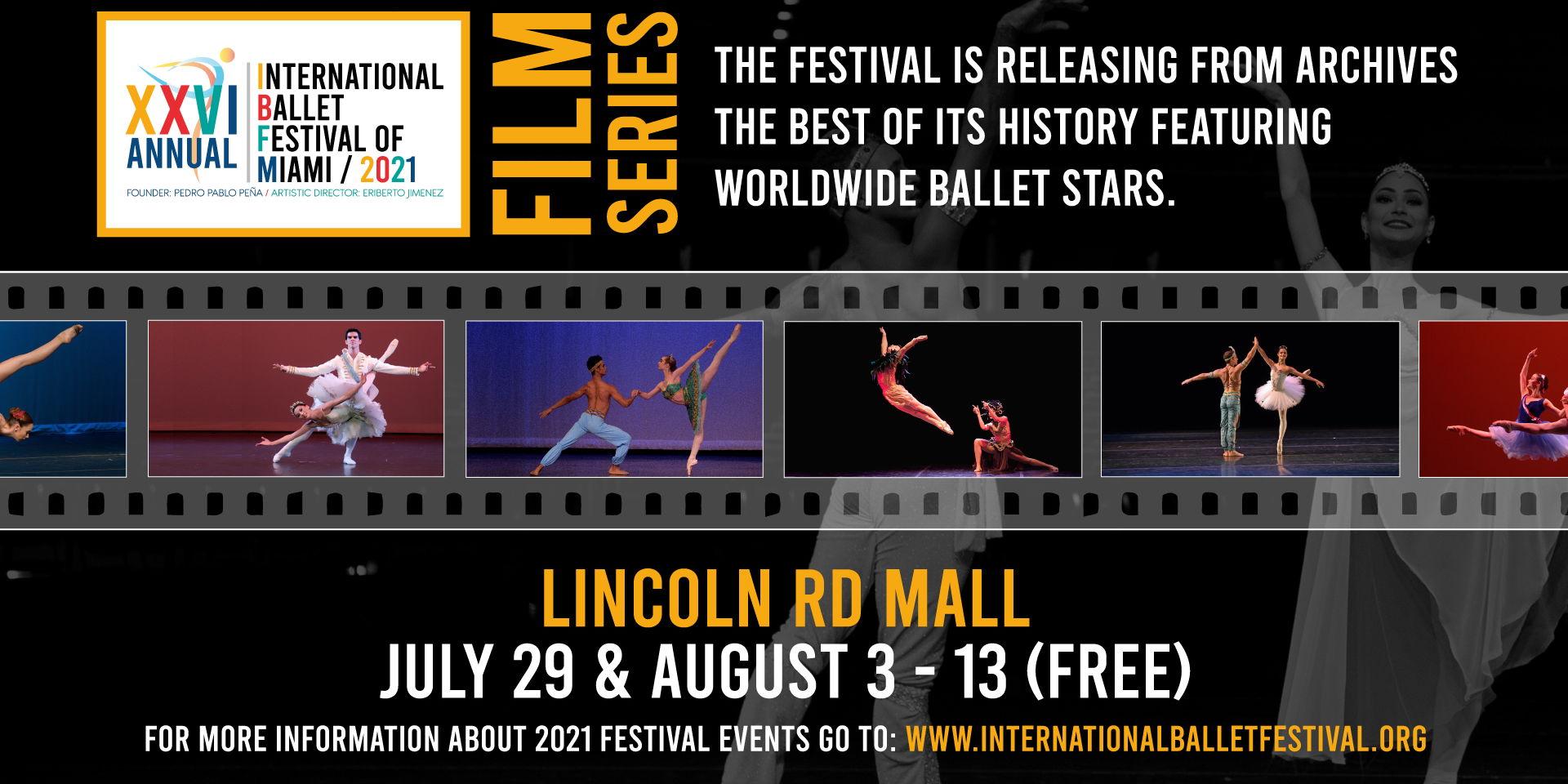 International Ballet Festival Films on the Streets promotional image