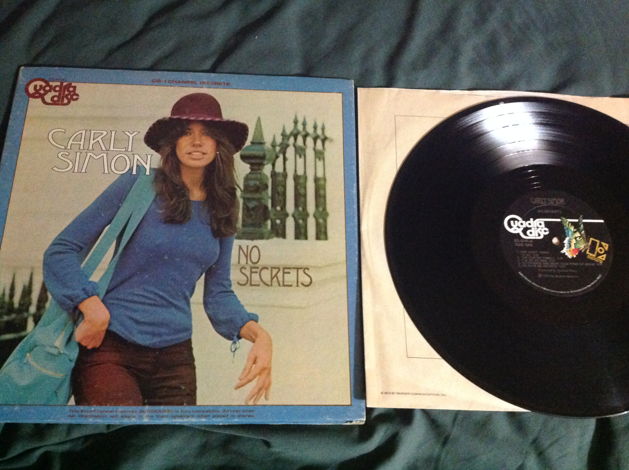 Carly Simon - No Secrets Cd-4 Quadradisc LP NM