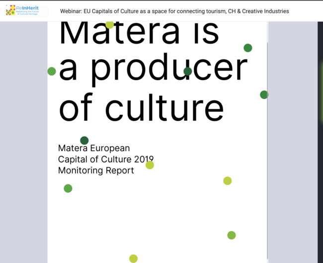 European Capitals of Culture as a space for connecting tourism, cultural heritage and creative industries