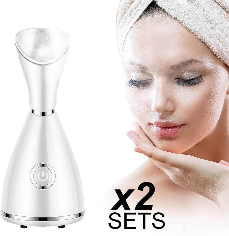 Ionic Facial Steam, Unclog Pores, Face Spa Steamer, Warm Mist Face Skin