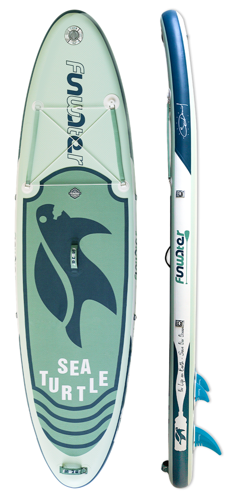 sea turtle 10’6‘’ paddleboard