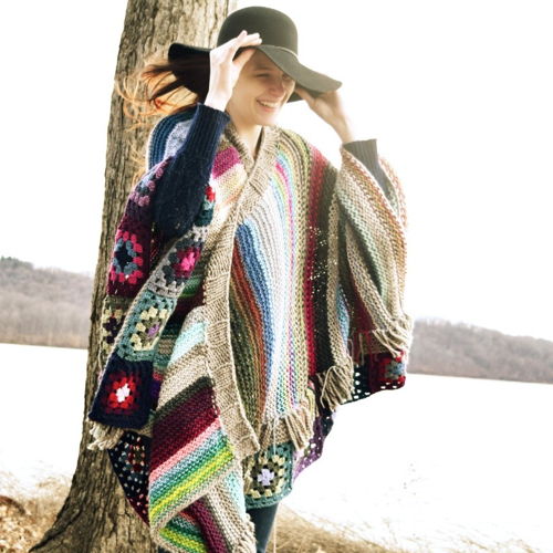 Wayfarer Ruana – Fibra de Moral