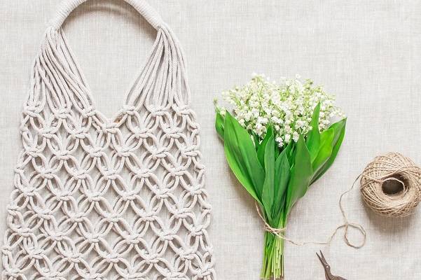 How To Make Simple Macrame Net Bag?