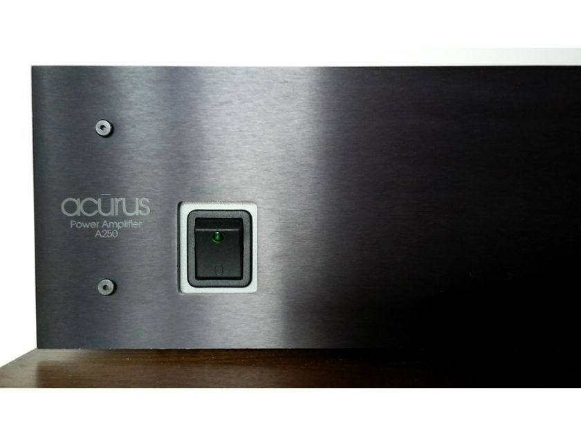 Acurus A 250 (2-ch) 250 Watt Power Amplifier USED / Finish: Black