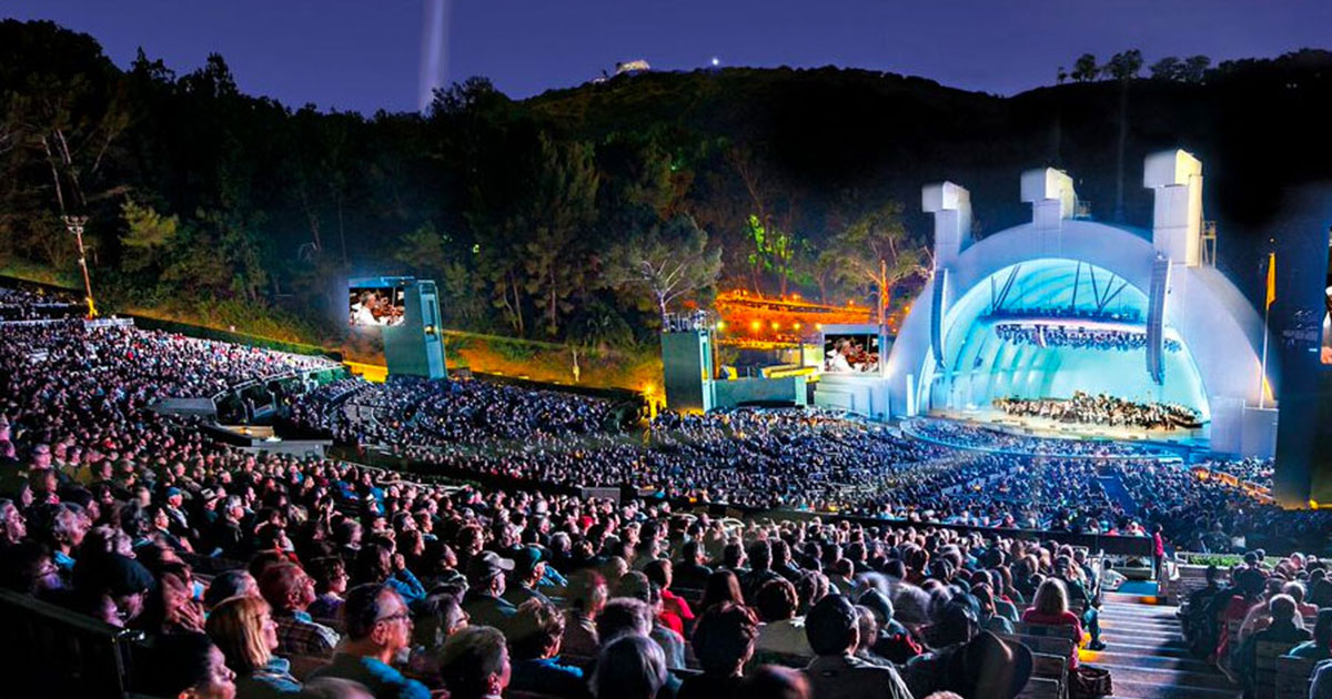 Seating Chart Hollywood Bowl