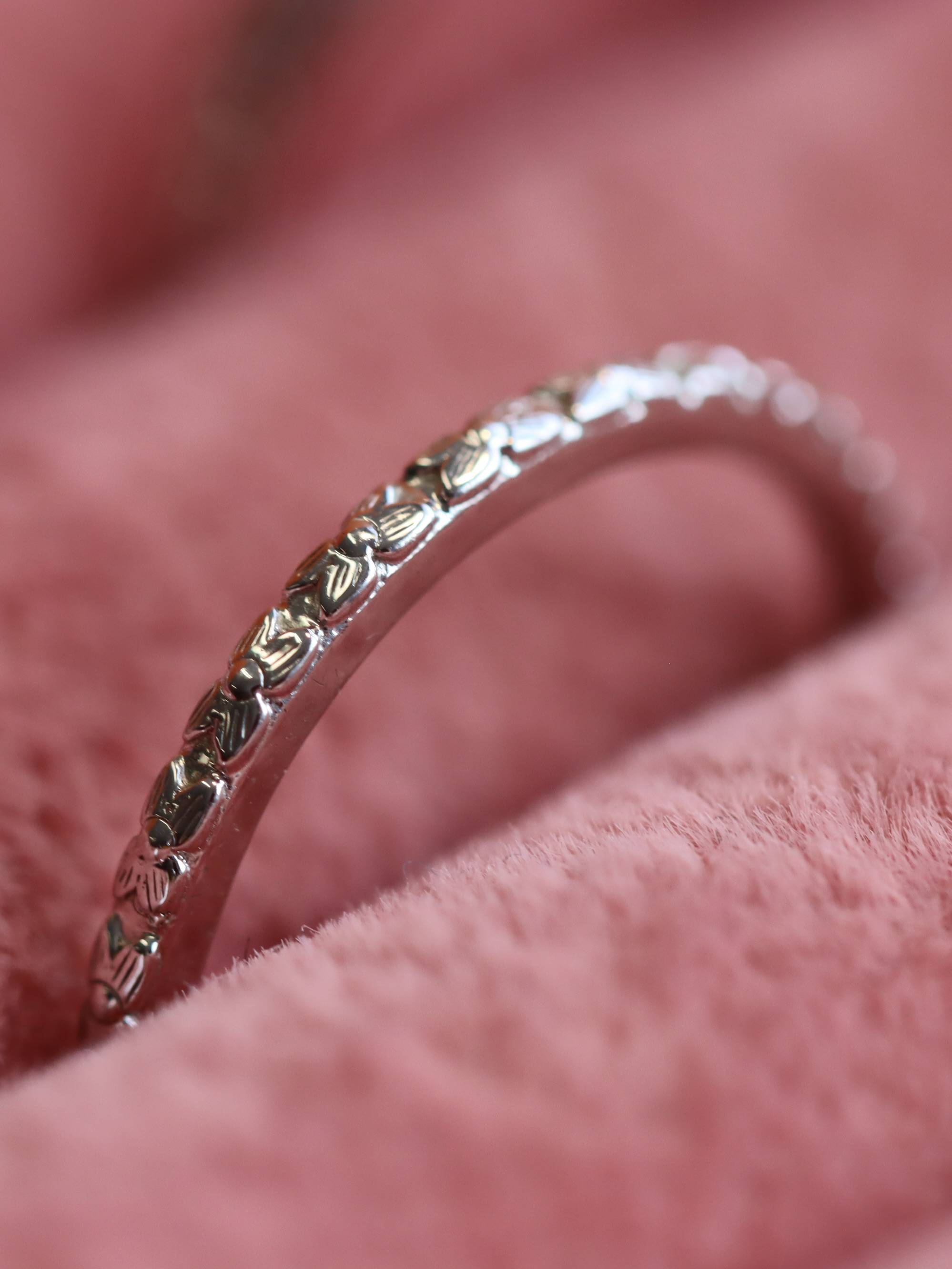 Platinum wedding ring