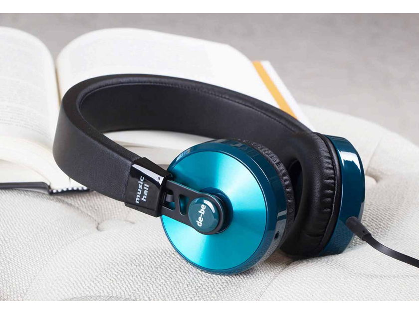 MUSIC HALL de-be Headphones; New-In-Box; Full Warranty; 78% Off Close Out Pricing