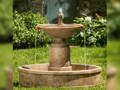 Borghese Water Fountain with Basin