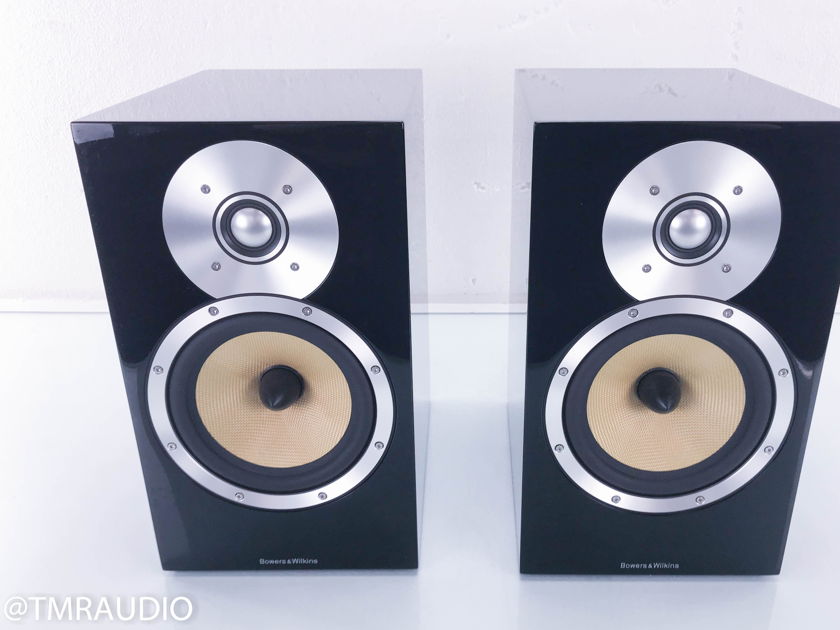 B&W CM5 Bookshelf Speakers; Gloss Black Pair(11134) Monitors