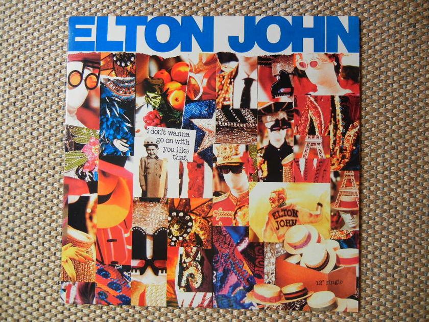 ELTON JOHN - I DON'T WANNA GO ON WITH YOU LIKE THAT MCA Records 23870