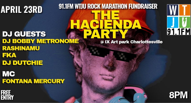 EDM Dance Party at IX Looking Glass (2026 WTJU Rock Marathon)