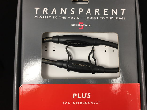 Transparent PLUS Generation 5 RCA Interconnects