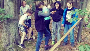 foto galerie bushcraft sauerland kindergeburtstag im wald