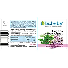 Oregano, Origanum vulgare L., Tropfen, Tinktur 50 ml