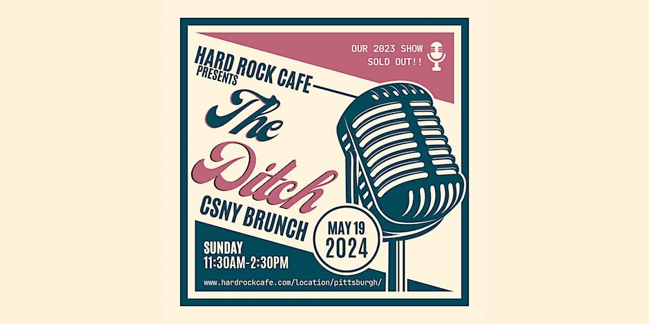Unplugged Brunch w/ The Ditch (Tribute to CSNY) promotional image