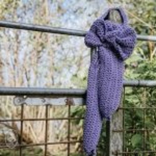Gratis Haakpatroon Kindersjaal - Striksjaal