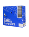 Decaf large box of coffee capsules