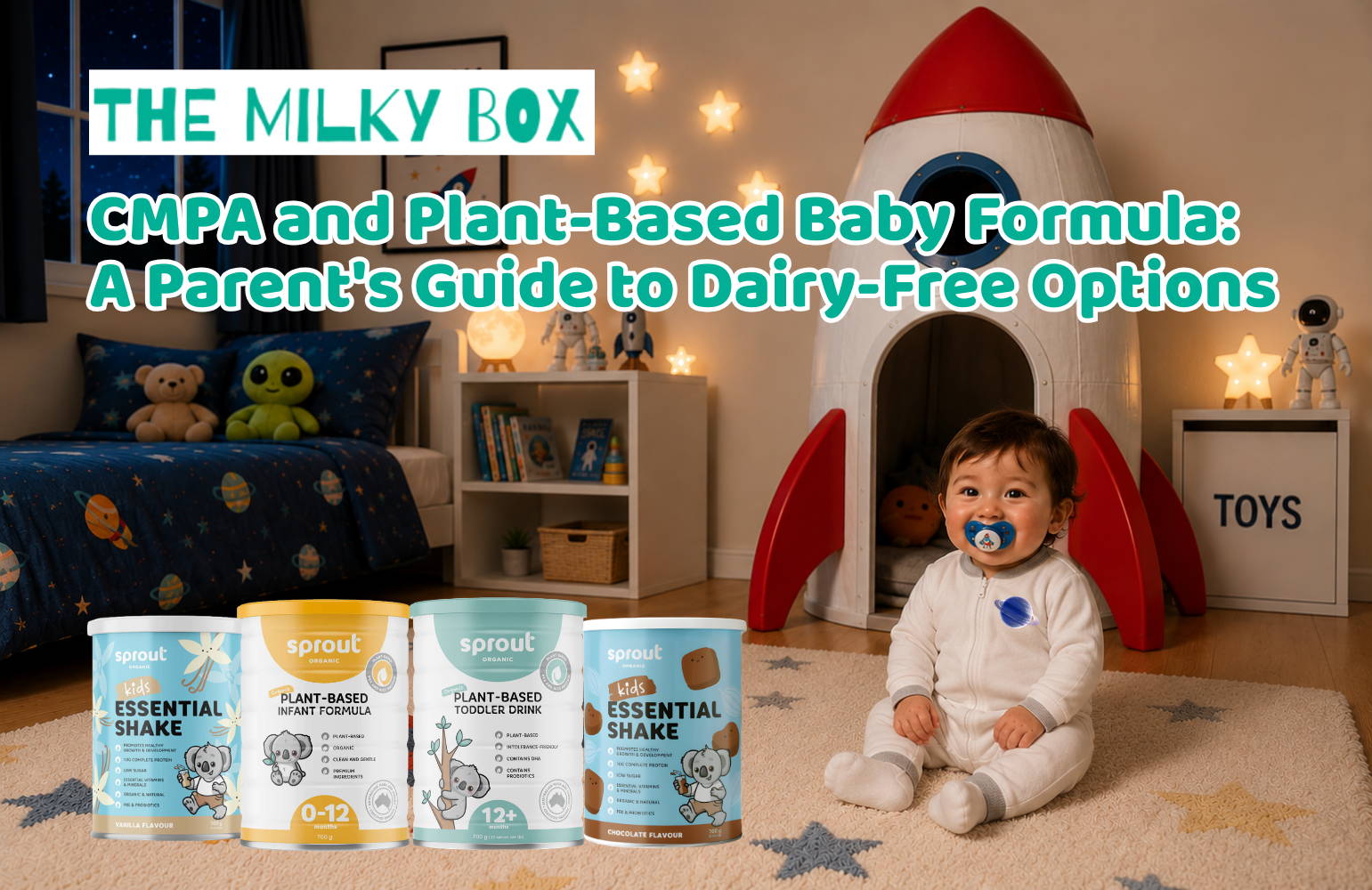 CMPA and Plant-Based Baby Formula:  A Parent's Guide to Dairy-Free Options | The Milky Box
