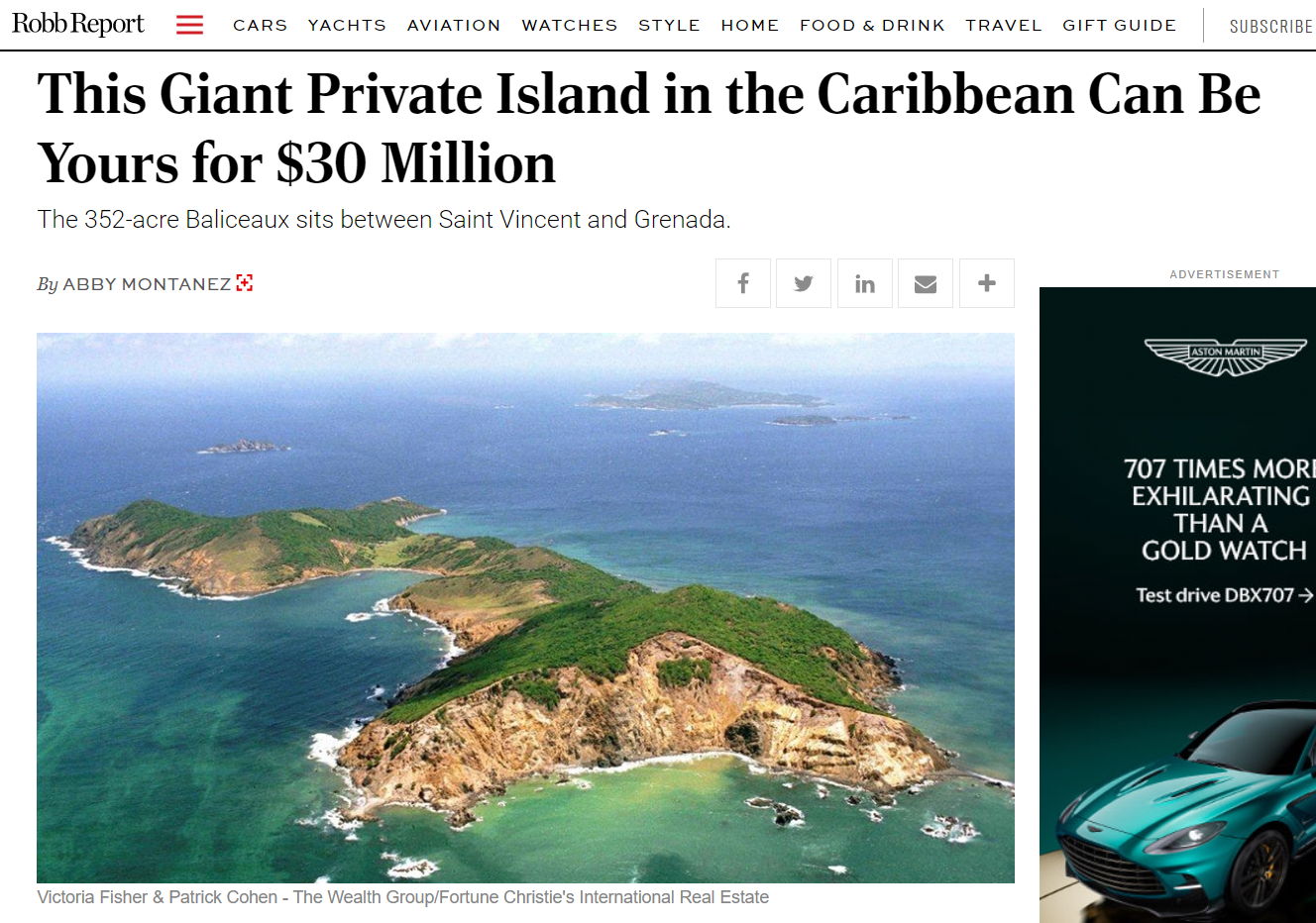 featured image for story, This Giant Private Island in the Caribbean Can Be Yours for $30 Million
