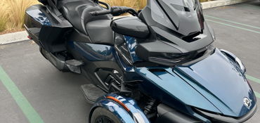 2021 CAN-AM SPYDER RT LIMITED motorcycle for rent near Ramona, CA
