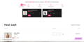 reward bar in cart page shopify