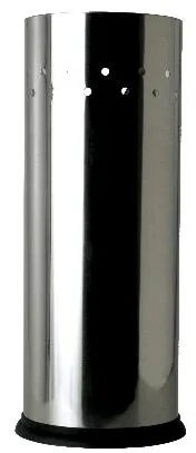 Click to Enlarge 4 Stack Toilet Roll Holder Stainless Steel Looking