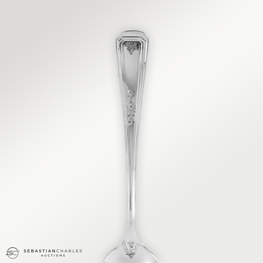 Whiting Livingston A-Engraved Sterling, 1915 hallmark, WDSLIVIA
