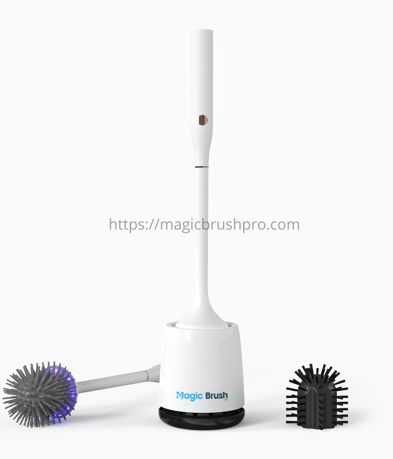 Electric clearance toilet brush