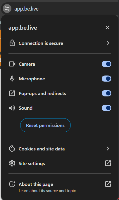 Basic Troubleshooting: Camera & Mic