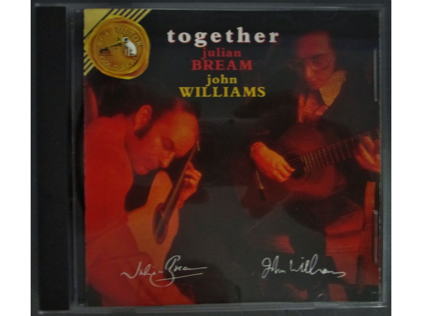 JULIAN BREAM & JOHN WILLIAMS (CLASSICAL CD) - TOGETHER (1993) RCA GOLD SEAL 09026-61450-2