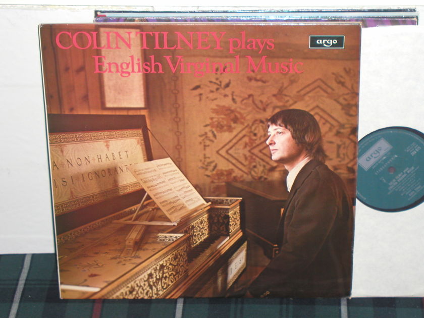 Colin Tilney - Byrd/Philips  LP UK Argo/Decca ZRG-675