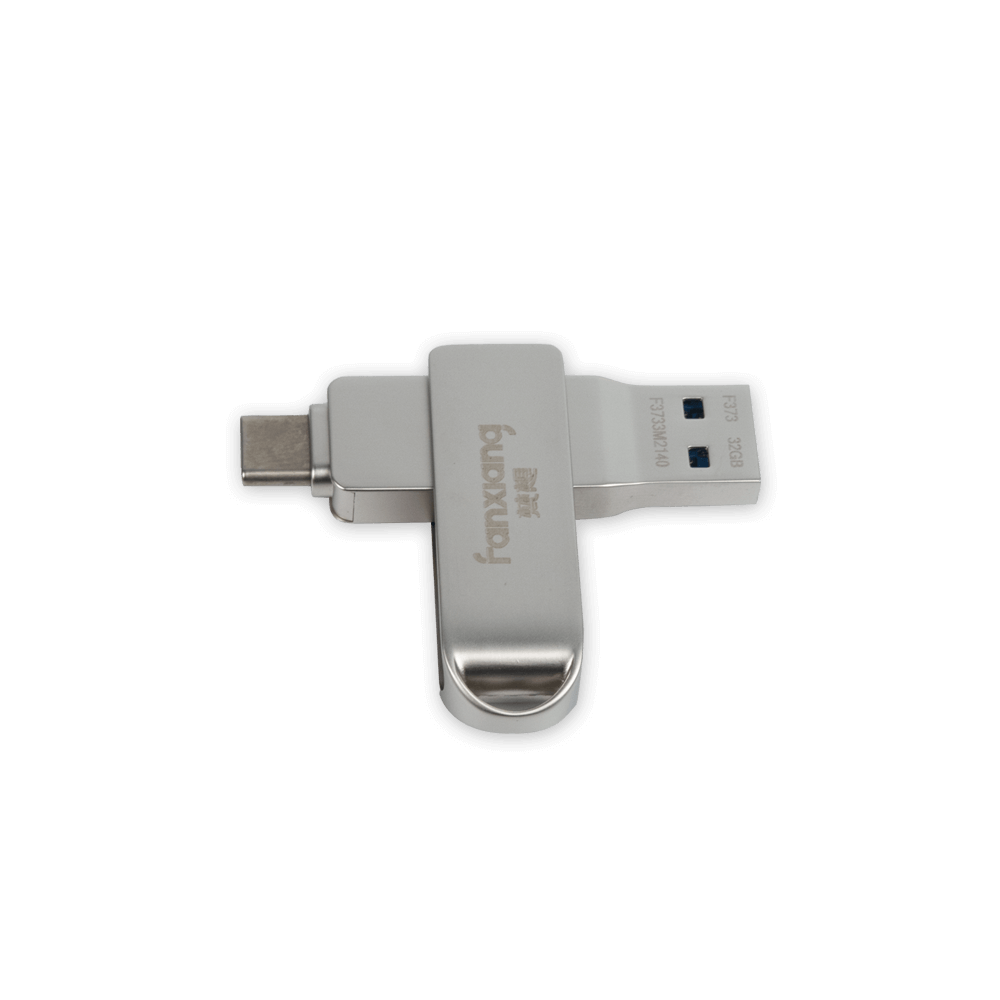 USB type-C dual-head flash drive