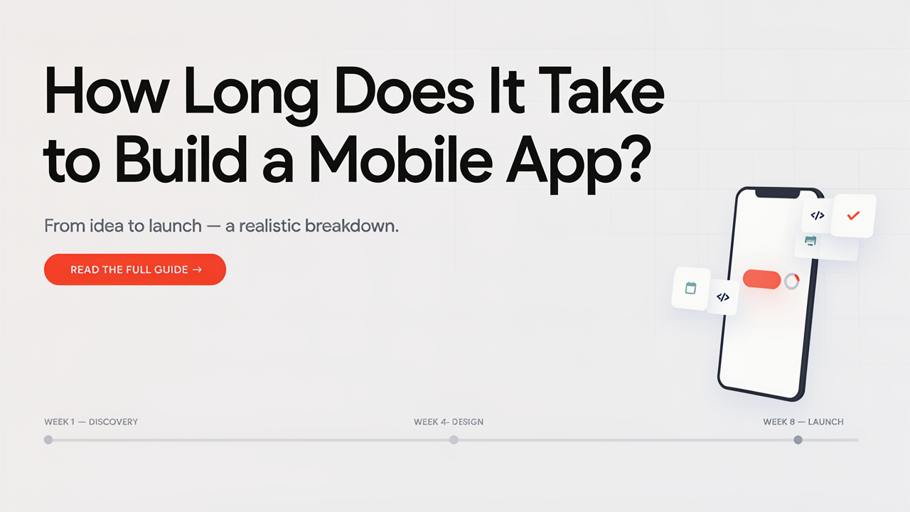 How Long Does It Take to Build a Mobile App