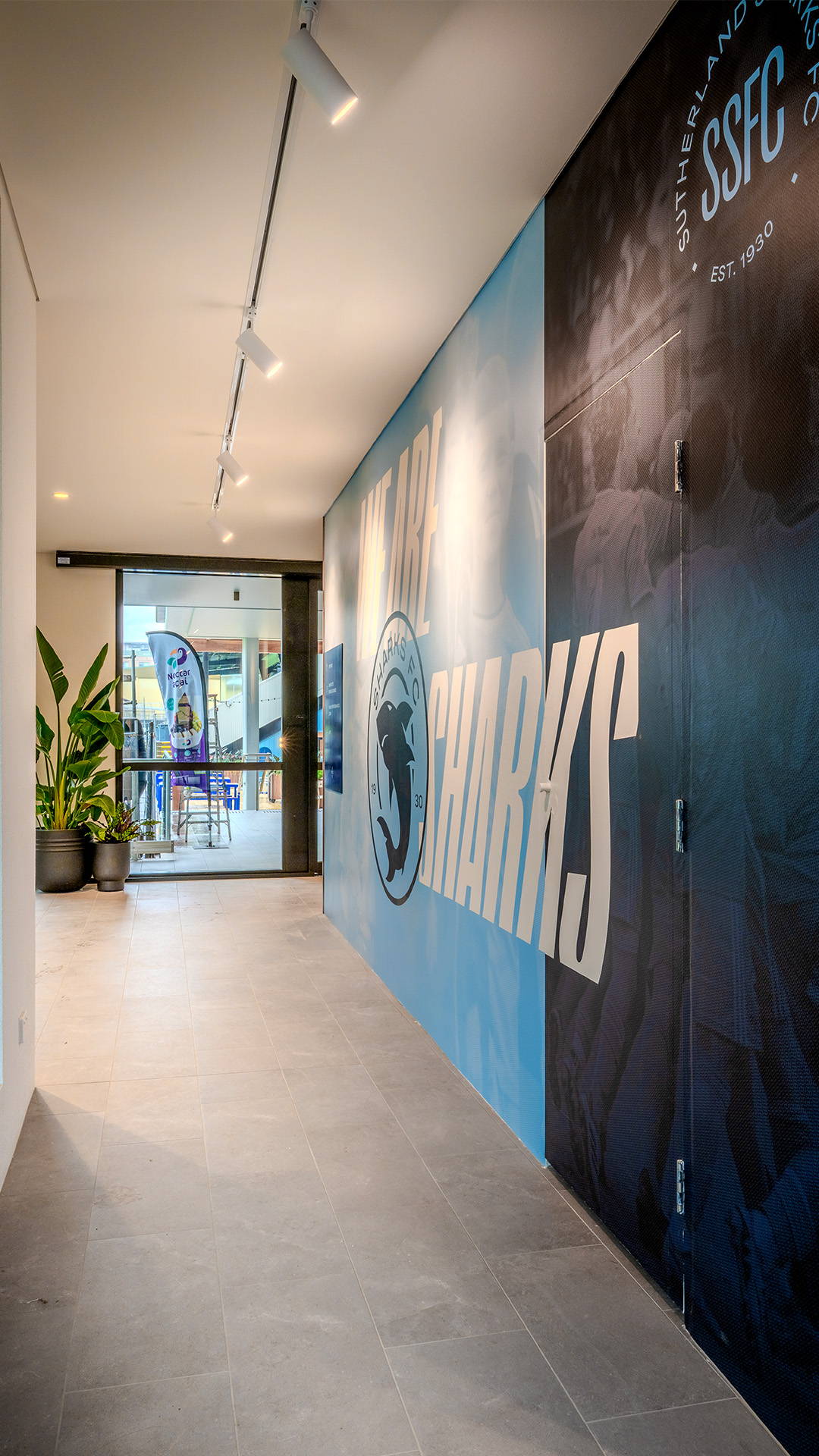 Havit Commercial LED Track Heads & Track - Sharks FC NSW