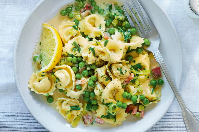 Tortellinis au fromage tout-en-un