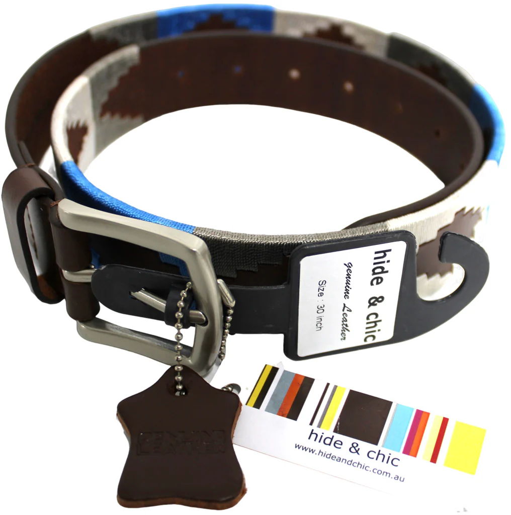 Quality Full Grain Leather Polo Belt. Style No: 41033 - Image 2