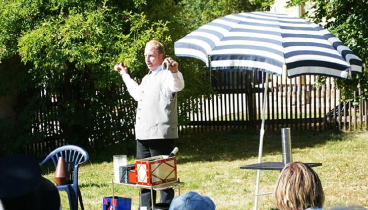 rené glaubke magie trick