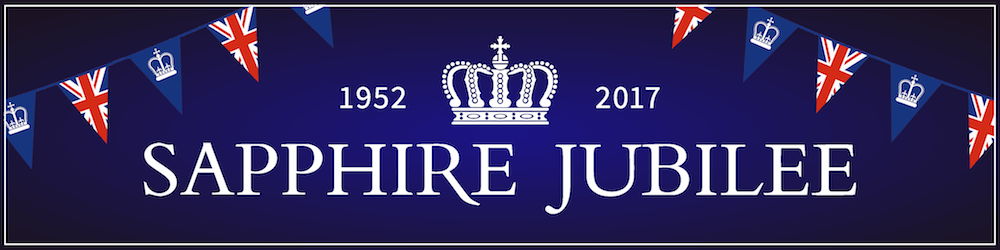 Sapphire Jubilee Silver Proof Coin – The Westminster Sapphire Jubilee Silver Proof Coin – The Westminster