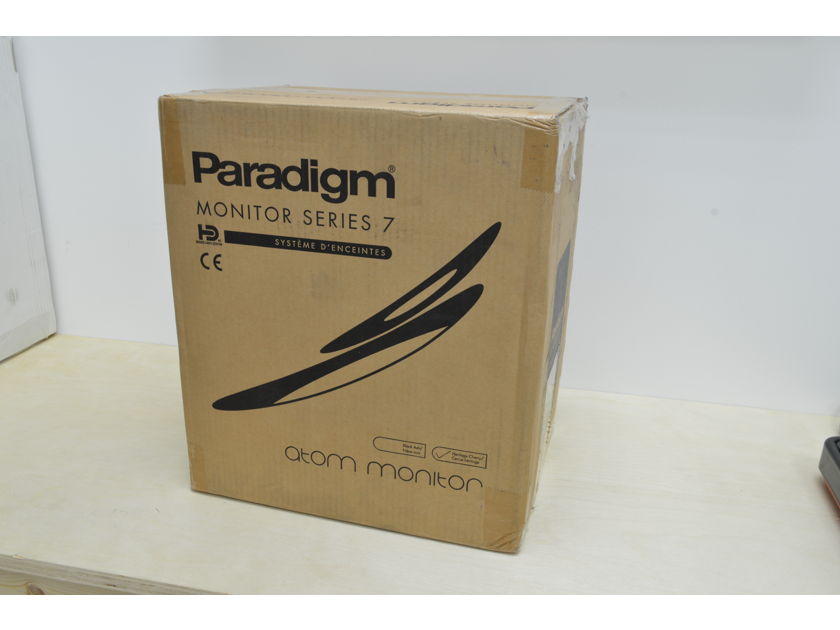 Paradigm Atom Monitor - Series 7 - Heritage Cherry Pair