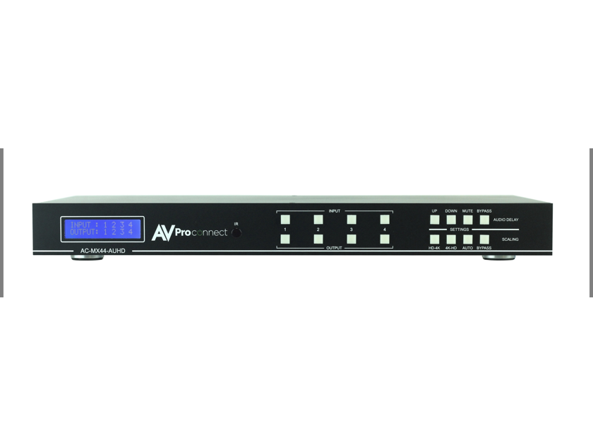 AVProConnect AC-MX44-AUHD Matrix Switch  18Gbps True 4K60 4:4:4 Matrix