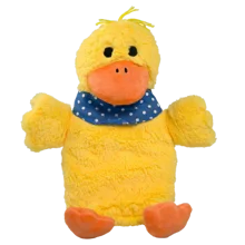 Bouillotte Éco housse peluche - Caneton