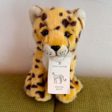 WWF cheetah stuffed animal toy