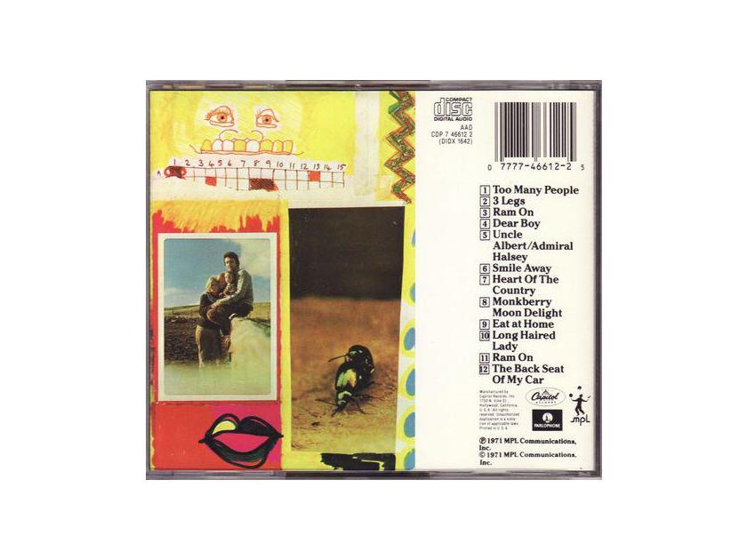 Paul McCartney - RAM - 1971, OOP, Rare Parlophone release, mint