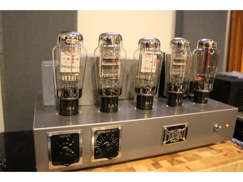 Kurashima 2A3 Integrated Tube Amplifier. Amazing. Full Emmision Labs Tube Complement